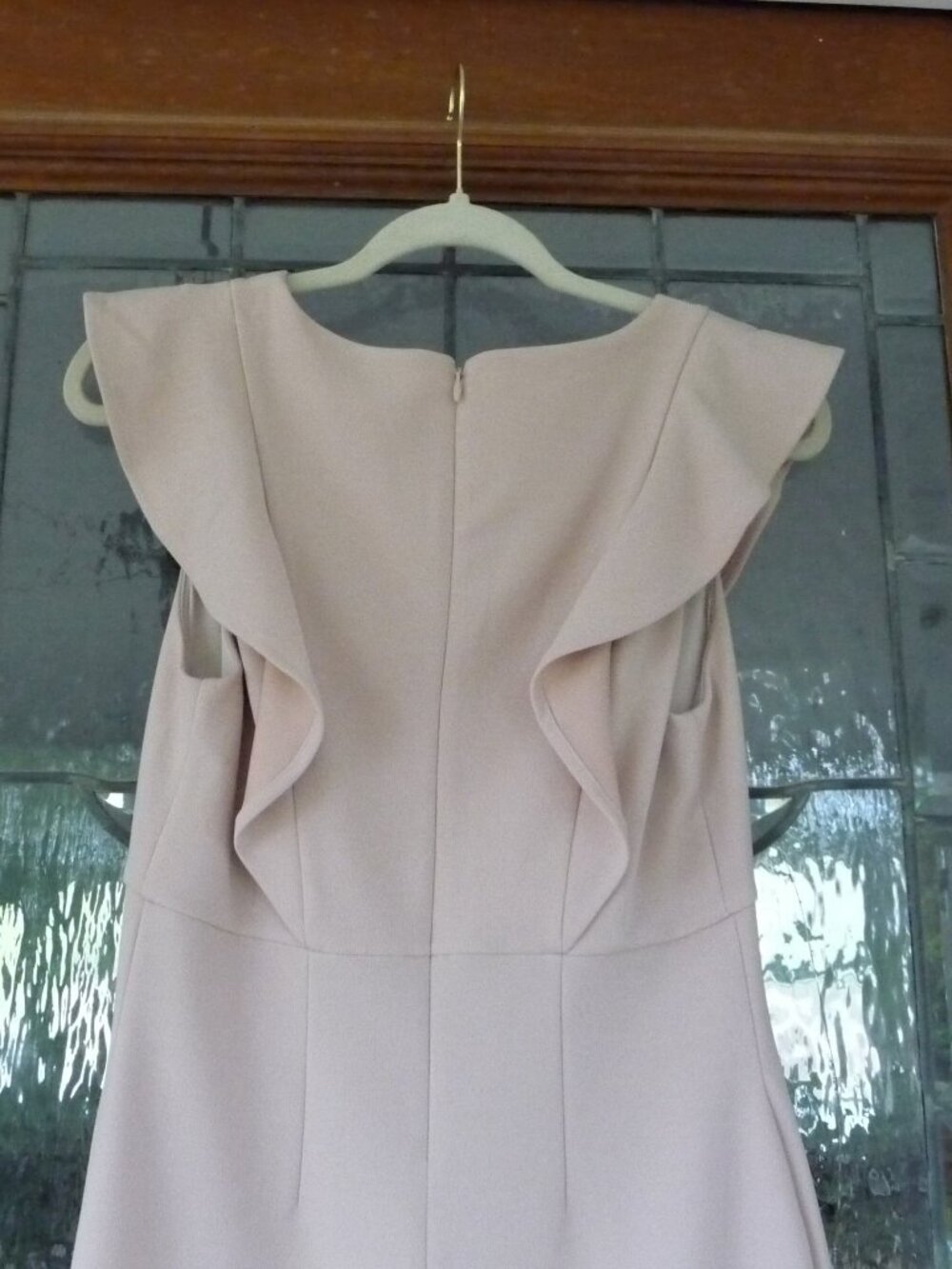 Express Ruffle Sleeve Sheath Dress Size SMALL - Picture 8 of 9